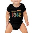 Vintage 1942 Sun Wilderness 80Th Birthday Baby Onesie