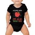 Welcome Back Im Glad You’Re Here Teacher Graphic Plus Size Shirt Female Male Kid Baby Onesie