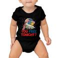 You Free Tonight Bald Eagle Mullet Usa Flag 4Th Of July Gift Baby Onesie