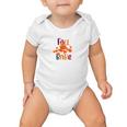 Autumn Leaves Fall Babe Baby Onesie