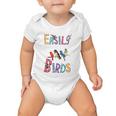 Easily Distracted By Birds Gift Funny Bird Gift Baby Onesie