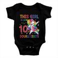 10Th Birthday Gift Girls This Girl Is Now 10 Double Digits Funny Gift Baby Onesie
