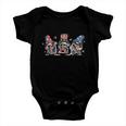 4Th Of July Shirts Women Outfits For Men Patriotic Gnomes Baby Onesie