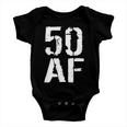 50 Af 50Th Birthday Tshirt Baby Onesie