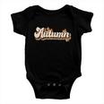 Autumn Soul Thanksgiving Quote Baby Onesie