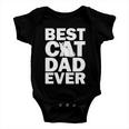 Best Cat Dad Ever Tshirt Baby Onesie