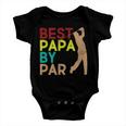Best Papa By Par Tshirt Baby Onesie