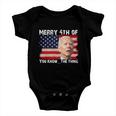 Biden Dazed Merry 4Th Of You KnowThe Thing Tshirt Baby Onesie
