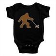 Bigfoot Walking Chihuahua Dog Baby Onesie