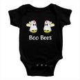 Boo Bees Funny Halloween Quote Baby Onesie