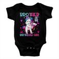 Brother Of The Birthday Girl Flossing Unicorn Brother Gifts Baby Onesie