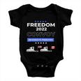 Canadian Truckers Freedom Over Fear No Mandates Convoy Baby Onesie