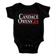 Candace Owens For President 24 Election Baby Onesie