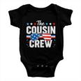 Cousin Crew 4Th Of July Patriotic American Family Matching Baby Onesie