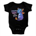 Cute Dragons Are A Girls Best Friend Baby Onesie