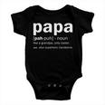 Definition Of A Papa Baby Onesie