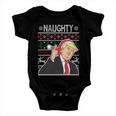 Donald Trump Naughty Ugly Christmas Baby Onesie