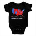 Dumbfuckistan Vs United States Of America Election Map Republicans Tshirt Baby Onesie