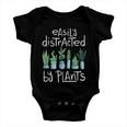 Easily Distracted By Plants V2 Baby Onesie