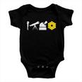 Evolution Of Astronomy Telescopes James Webb Space Telescope Tshirt Baby Onesie