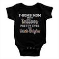 F-Bomb Mom With Tattoos And Thick Thighs Tshirt Baby Onesie