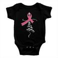Faith Breast Cancer Awareness Ribbon Baby Onesie