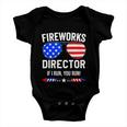 Fireworks Director Shirt Fireworks Director If I Run You Run Baby Onesie