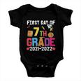 First Day Of 7Th Grade 2021_2022 Back To School Baby Onesie