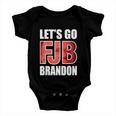 Fjb Lets Go Brandon V2 Baby Onesie