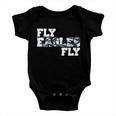 Fly Eagles Fly V2 Baby Onesie