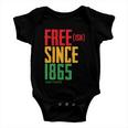 Free Ish Since 1865 African American Freeish Juneteenth Tshirt Baby Onesie