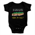 Funny Earth Science Pun Plate Tectonic Geology Baby Onesie