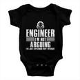 Funny Engineer Art Mechanic Electrical Engineering Gift Baby Onesie