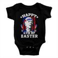 Funny Joe Biden Happy 4Th Of Easter American Flag Hunt Egg Tshirt Baby Onesie