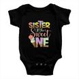 Funny Sister Of The Sweet One Cute Ice Cream Lovers V2 Baby Onesie