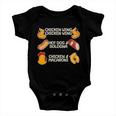 Funny Viral Chicken Wing Song Meme Baby Onesie