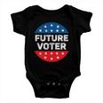 Future Voter Kids Teens Vintage 2022 Election Vote Baby Onesie