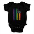 Gay Pride Lgbt Support Lgbtq Ally Bi Trans Pride Baby Onesie