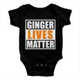 Ginger Lives Matter Funny Irish St Patricks Day Tshirt Baby Onesie