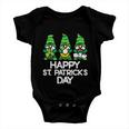Happy St Patricks Day St Patricks Day Funny St Patricks Day St Patricks Day Gnomes Tshirt Baby Onesie