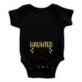 Haunted House Funny Halloween Quote Baby Onesie