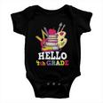 Hello 4Th Grade Back To School Shirt Funny Fourth Grade Gift Baby Onesie