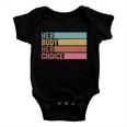 Her Body Her Choice Pro Choice Reproductive Rights Gift Baby Onesie