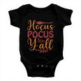 Hocus Pocus Yall Halloween Quote Baby Onesie