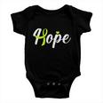 Hope Lymphoma Cancer Awareness Baby Onesie