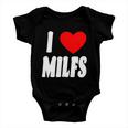 I Heart Milfs Tshirt Baby Onesie