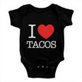 I Love Tacos V2 Baby Onesie