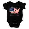 I Support American Oil From American Soil Keystone Pipeline Tshirt Baby Onesie