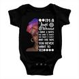 Im A June Woman Cute Birthday Tshirt Baby Onesie