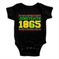 Juneteenth 1865 Independence Day Baby Onesie